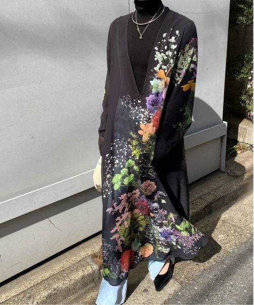 Ameri（アメリ）の「UND 2WAY DARIA V NECK DRESS（ワンピース）」 - WEAR