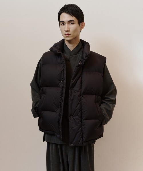セール】【ACT_81 Monta】超軽量 ボリューム ダウンベスト（ダウン