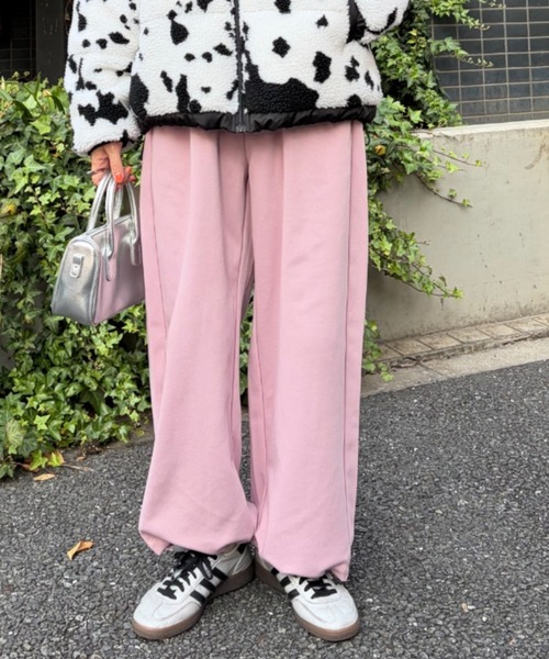 即完売 ロデオクラウンズ ビッグリボンスウェットパンツ M ピンク