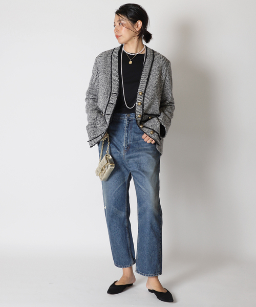 Deuxieme Classe（ドゥーズィエムクラス）の「*TWEED カーディガン