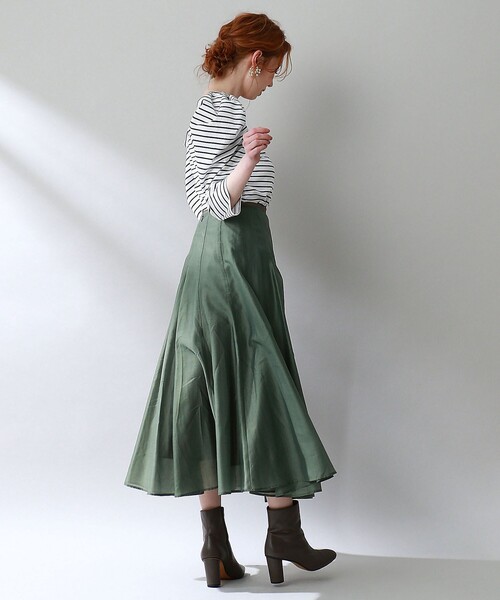 DEICY（デイシー）の「シアーフレアミディスカート（スカート）」 - WEAR