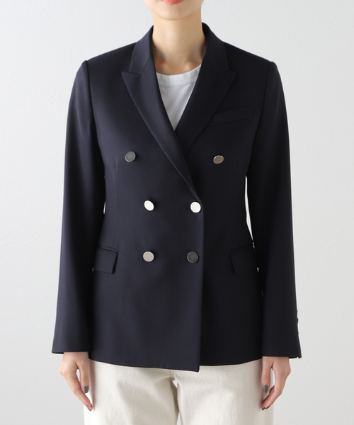 IENA（イエナ）の「ダブルブレストジャケット（テーラードジャケット