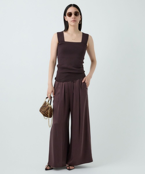 Chaos(カオス)/シルクコンニットタンク 【セットアップ可】（タンク