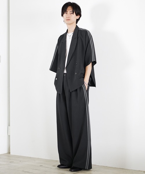 MinoriTY】ダブルテーラードジャケットセットアップ ジャケット+