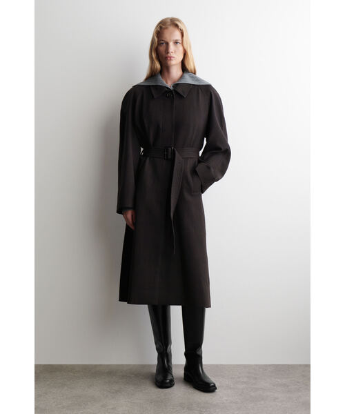ウール混トレンチコート（トレンチコート）｜COS（コス）の