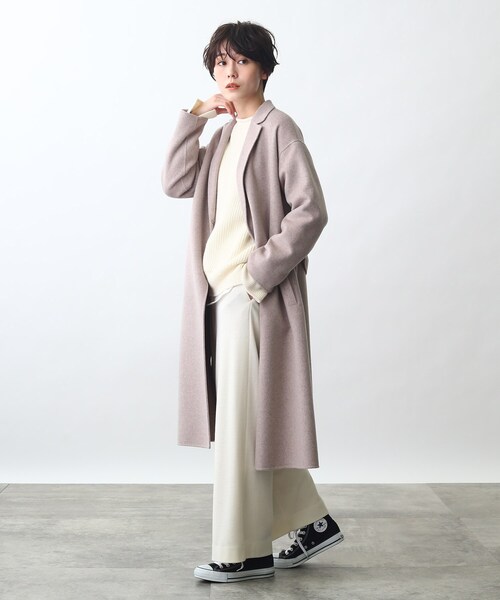 INDIVI（インディヴィ）の「◇ハミルトンウール リバーテーラーコート