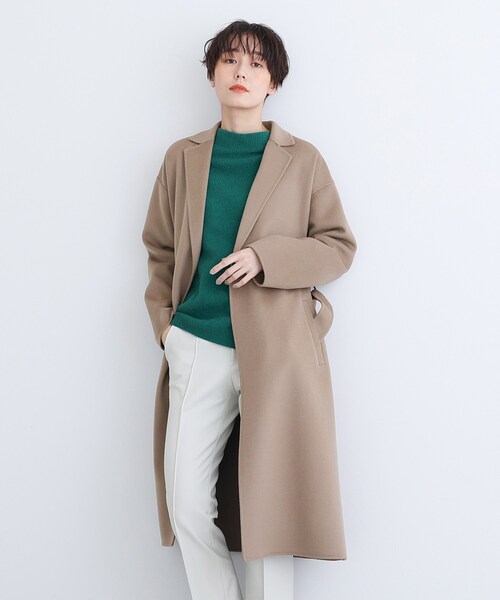 INDIVI（インディヴィ）の「◇ハミルトンウール リバーテーラーコート