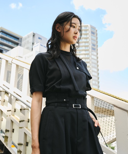 セール】【残りわずか！】ACETATEボウタイブラウス｜オフィス