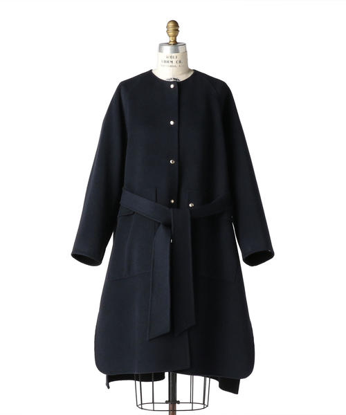 Drawer（ドゥロワー）の「Drawer ケヌキスナップフレアコート（その他