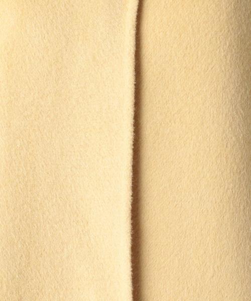 Drawer（ドゥロワー）の「Drawer ウールシルクノーカラーリバーコート