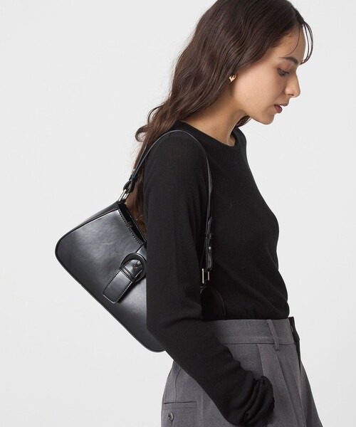 セール】2WAY フロントバックル ショルダーバッグ / ハンドバッグ