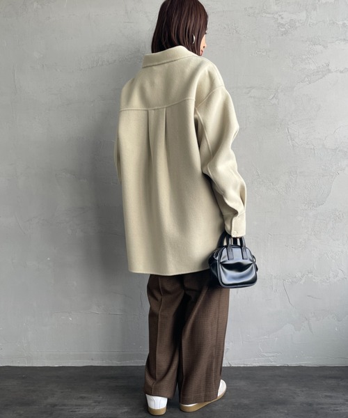 セール】[TODAYFUL/トゥデイフル] ウール シャツジャケット（その他