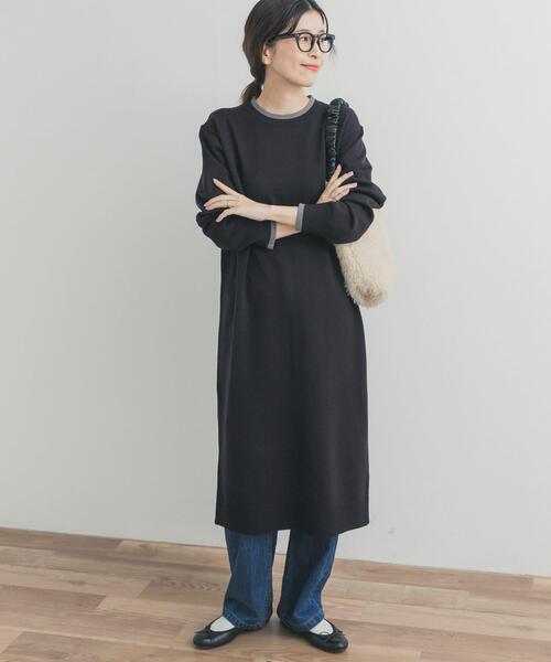 セール】バイカラーKNITワンピース（ワンピース）｜URBAN RESEARCH