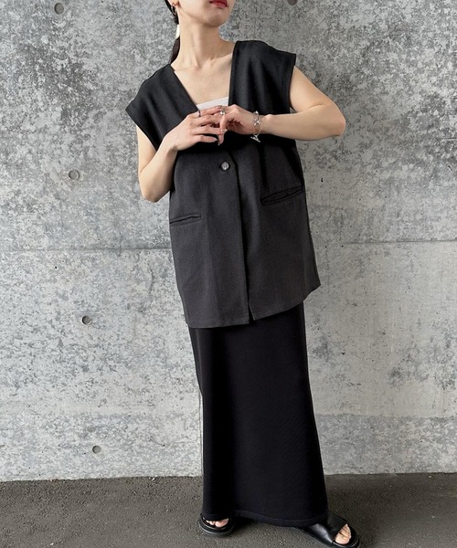 select MOCA by son（セレクトモカバイソン）の「ノーカラーベスト