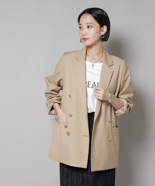 NANO universe（ナノユニバース）の「ダブルブレストジャケット