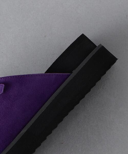 UNITED ARROWS（ユナイテッドアローズ）の「3ライン スエード ミュール