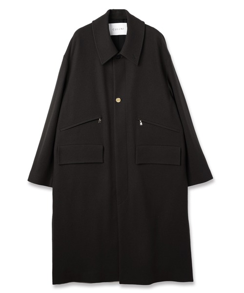 CULLNI（クルニ）の「24-AW-039 / Wool Melton Double Pocket Long