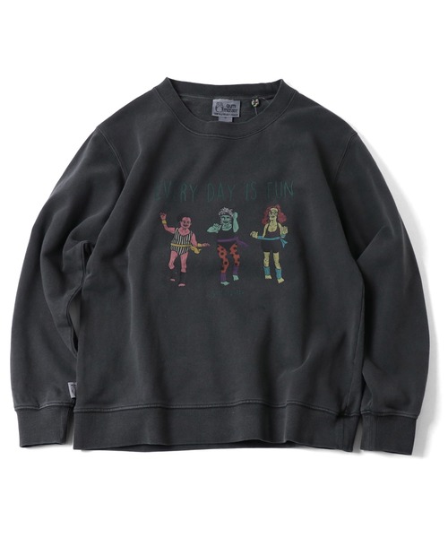 9.4oz ピグメントエアロビクススウェットシャツ | ジムマスター（gym