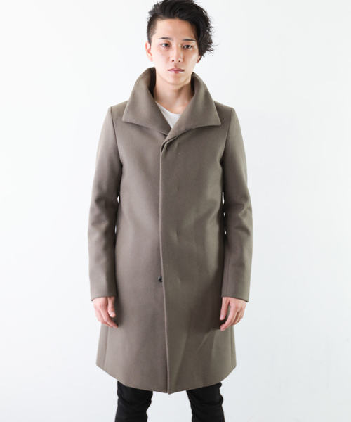 ATTACHMENT（アタッチメント）の「カシミア混平二重メルトン スタンド