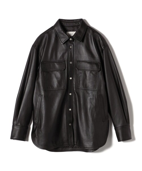 セール】シープ レザー シャツ ジャケット（シャツ/ブラウス）｜SHIPS