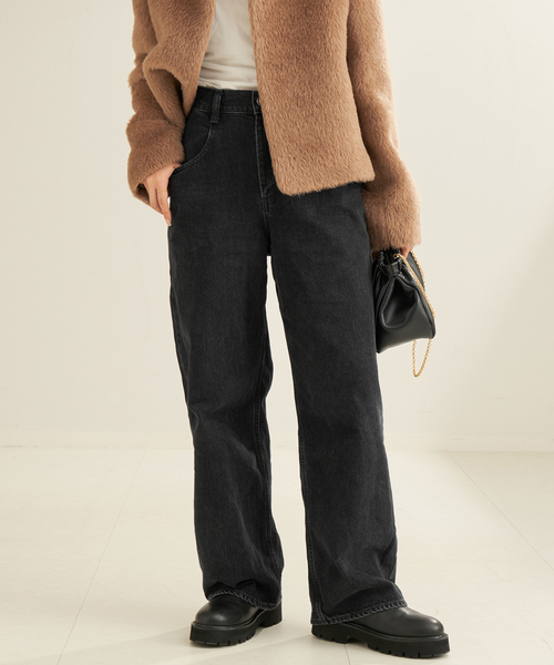 plage（プラージュ）の「《追加》R'IAM WIDE デニム（デニムパンツ