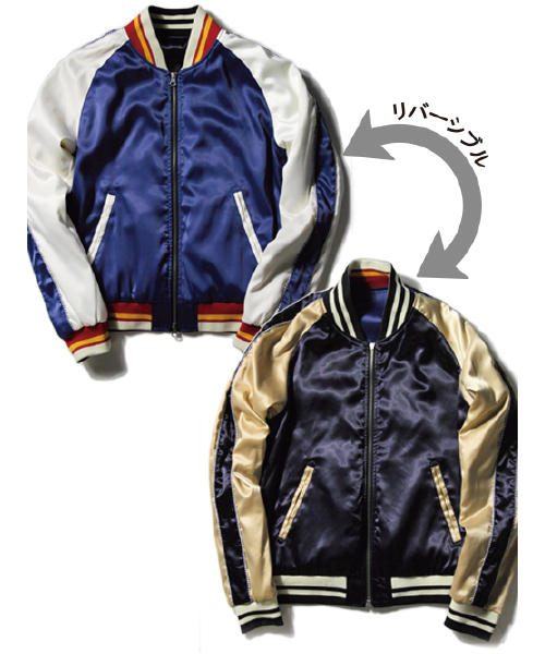 JACKROSE（ジャックローズ）の「リバーシブルスカジャン（ブルゾン