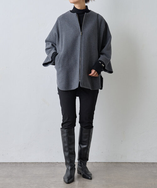 BEARDSLEY（ビアズリー）の「ウールポンチョコート（その他アウター