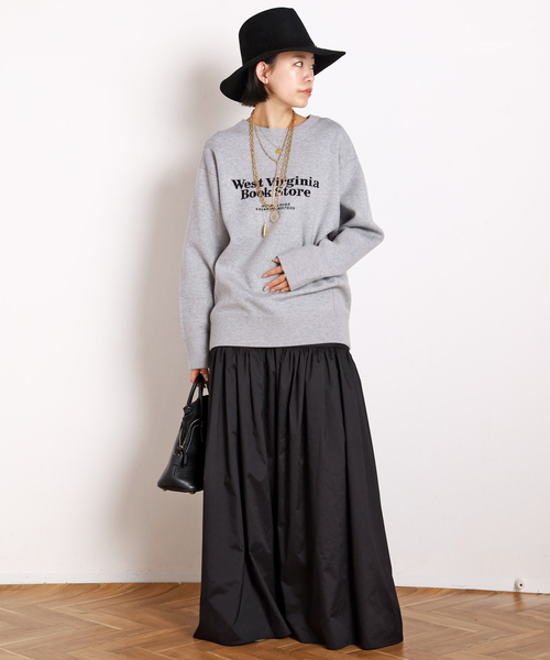 セール】タフタギャザーマキシスカート（スカート）｜AP STUDIO