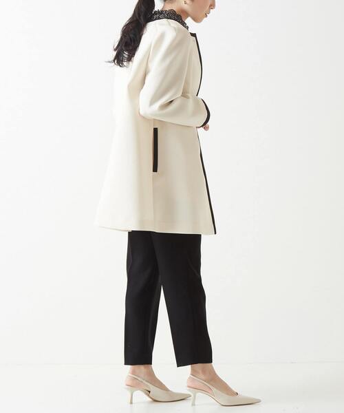 Tiara（ティアラ）の「バイカラーハーフコート（その他アウター）」 - WEAR