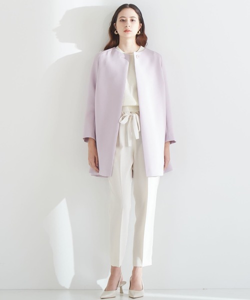 Tiara（ティアラ）の「バイカラーハーフコート（その他アウター）」 - WEAR