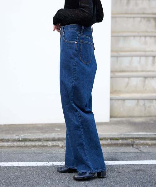 追4 ULTデニムハイライズルーズ5PKT（デニムパンツ）｜OUTDOOR