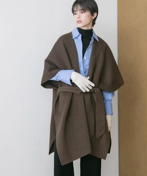 セール】ウールカシミヤリバーポンチョ（ポンチョ）｜URBAN RESEARCH