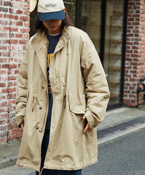 コート/ライナーセット】ビッグシルエット コットンナイロン M-65
