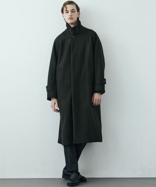 セール】《再入荷なし残りわずか》超撥水SUPER140S ステンカラーコート