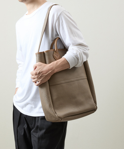 SLOW スロウ / Shrink 2way tote bag M シュリンクレザートートバッグ