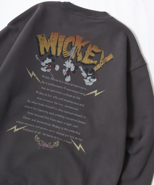 セール】2025AW Disney/ディズニー オーバーサイズ 裏起毛 ミッキー