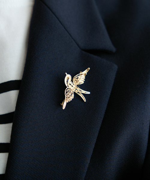 IENA（イエナ）の「【Junco Paris/ジュンコパリ】 bird brooch