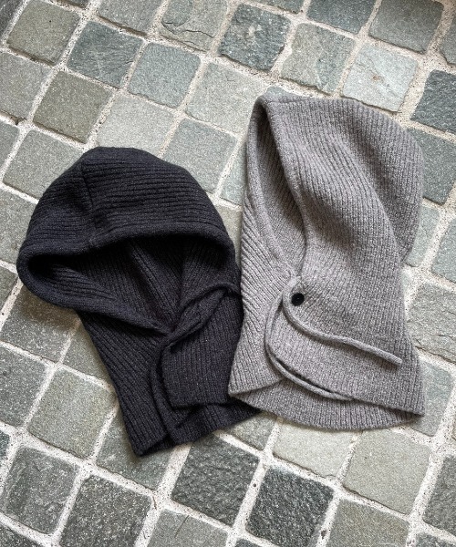 AIC.（エーアイシー）の「リブニットフーディーバラクラバ（ニット