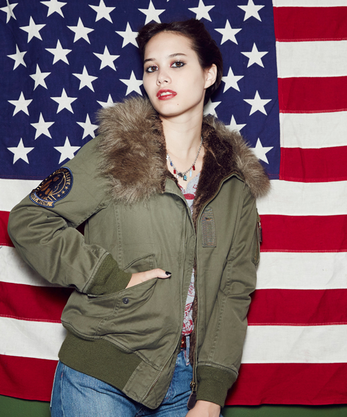 HYSTERIC GLAMOUR（ヒステリックグラマー）の「N-2B JK（ミリタリー