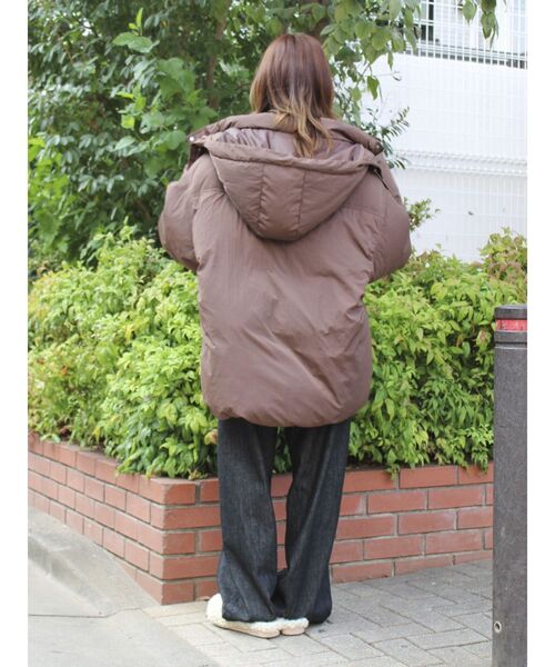 セール】フードデザインダウン（ダウンジャケット/コート）｜Ungrid