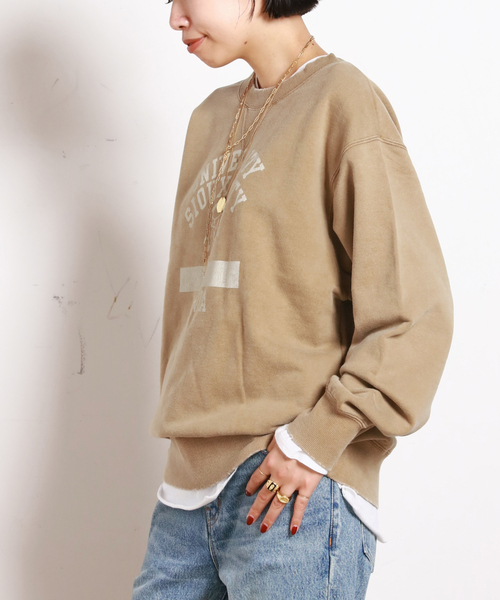 athletic wear MASON】別注カレッジスウェット（スウェット）｜AP