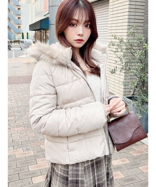 RESEXXY（リゼクシー）の「ショートダウンジャケット（ダウン