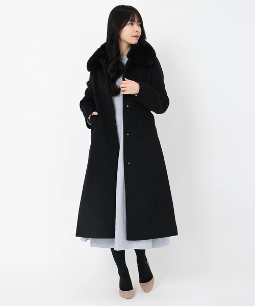 STRAWBERRY-FIELDS（ストロベリーフィールズ）の「ファーカラー付き美