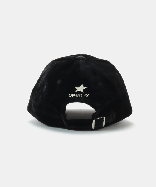 セール】【OPEN YY / オープンワイワイ】 VELVET BALL CAP YY253AC003