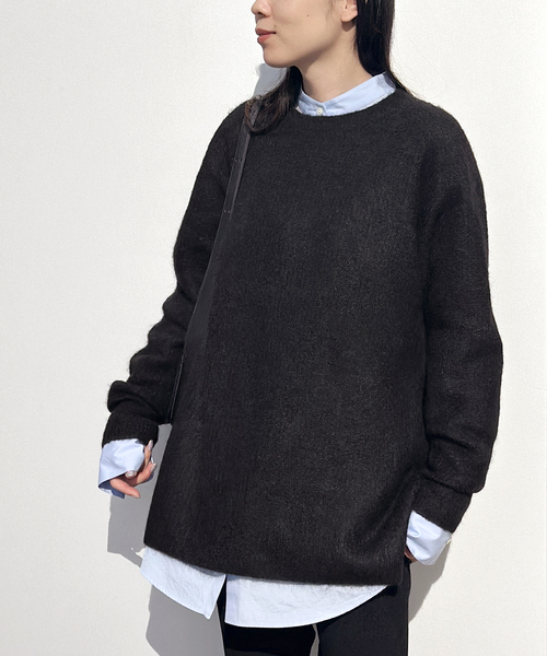 AP STUDIO（エーピーストゥディオ）の「Brushed Tunic Knit（ニット