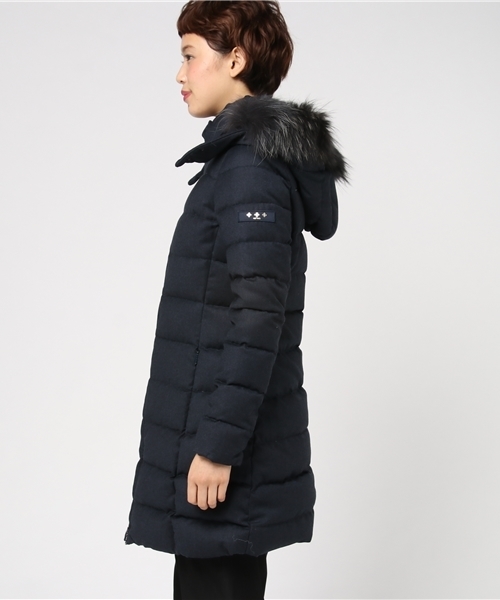 TATRAS（タトラス）の「TATRAS ウールロングファー付きダウンコート