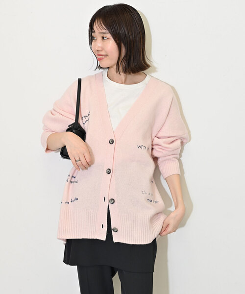 SLOBE IENA（スローブイエナ）の「《追加》embroidery カーディガン