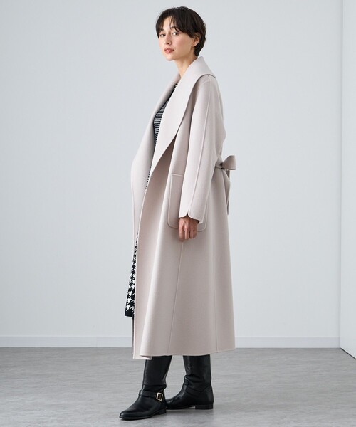 ANAYI（アナイ）の「シャルムビーバーショールカラーコート（その他