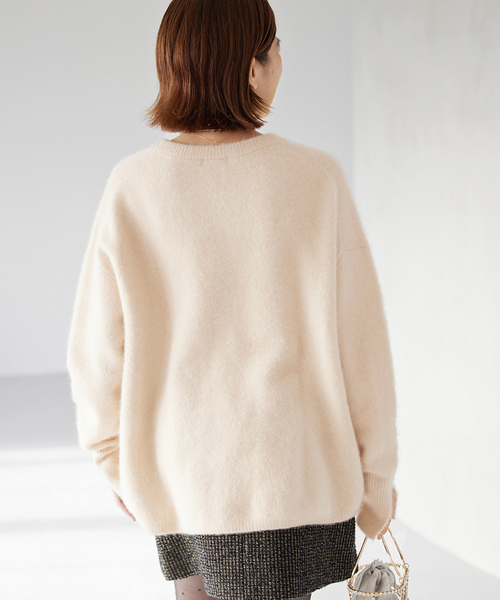 IENA（イエナ）の「fluffyファープルオーバー（ニット/セーター）」 - WEAR