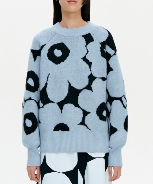 marimekko（マリメッコ）の「Unikko / Kietoa knitted pullover